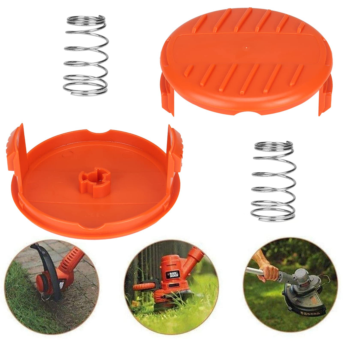 THTEN RC-100-P packaged kit includes four caps and four springs for multiple repairs.