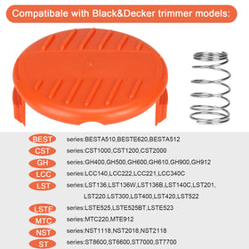 THTEN RC-100-P spool cap closeup detail highlights precise threading and edge finish.