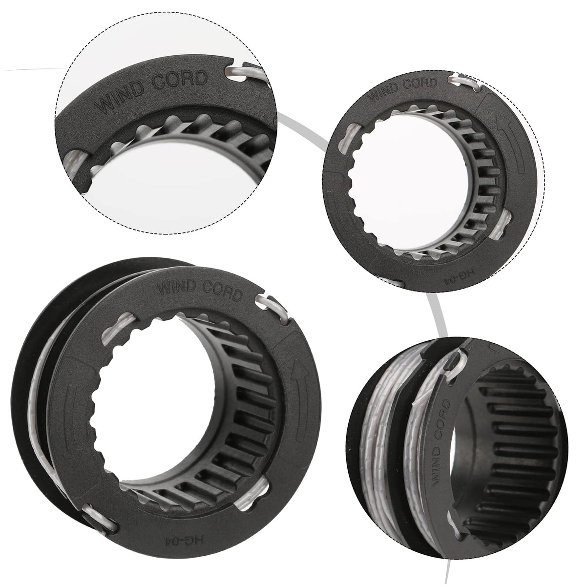 THTEN SB00L00 durable ABS body for rugged lawn care.