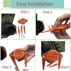 THTEN replacement trimmer head 2-pack provides flexible options