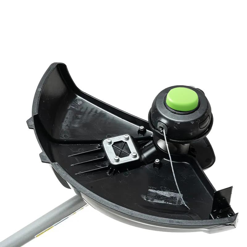 THTEN Trimmer Knob Spring Cap mounted on trimmer demonstrates easy wrap system.