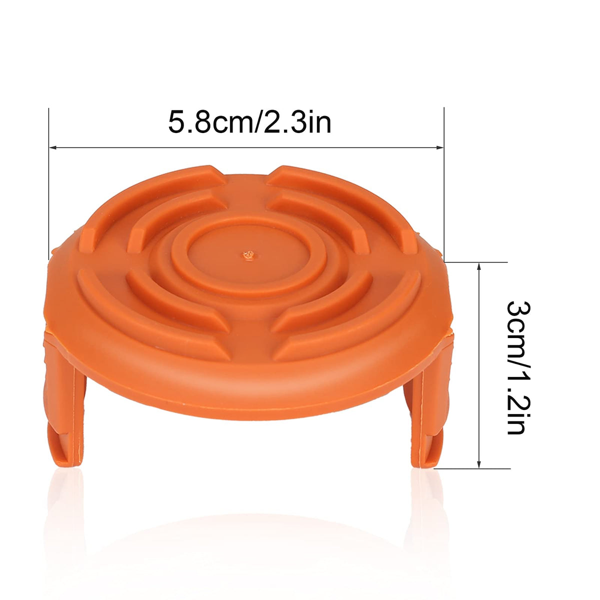 Compatible with WA6531 caps for Worx trimmers, easy to install