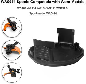 THTEN WA0037 cap cover replacement supports 40-volt trimmers with durable ABS.