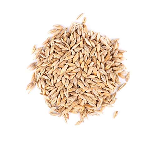 Thunder Acres Barley Seed packaging highlights certified organic, Non-GMO seeds for home gardeners.