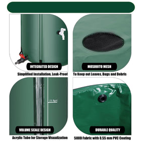 THUNDERBAY portable outdoor water storage for gardens and patios.