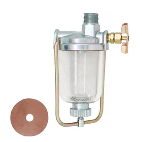 THUNDERMINGO fuel sediment bowl for Massey Ferguson 150, compatible with OEM references.