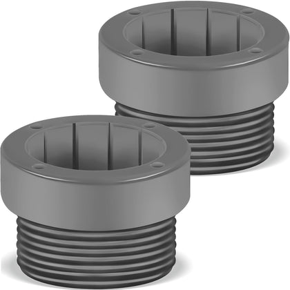 Thyle pool umbrella stabilizer sleeve gray two-pack for wobble-free setup