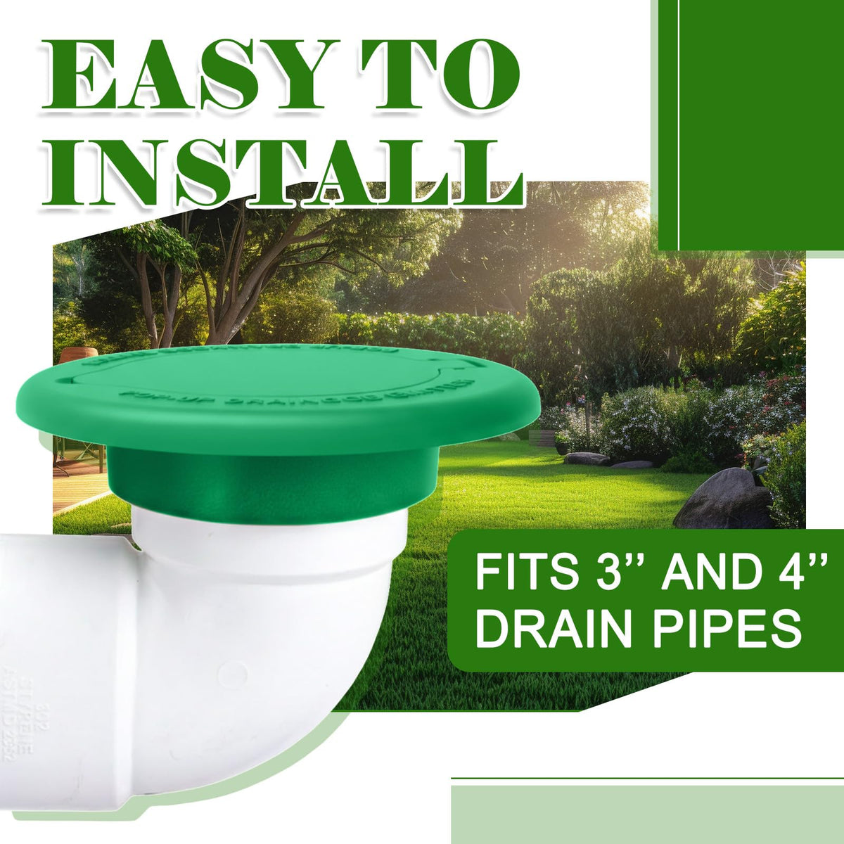 Thyle weather-resistant plastic emitter shown outdoors for durability.
