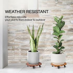 THYOI patio indoor outdoor rolling dolly suitable for various spaces