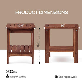 THYOI slatted top design promotes water drainage and airflow.