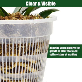 Tialero orchid pots set neatly packaged for gifting and storage.