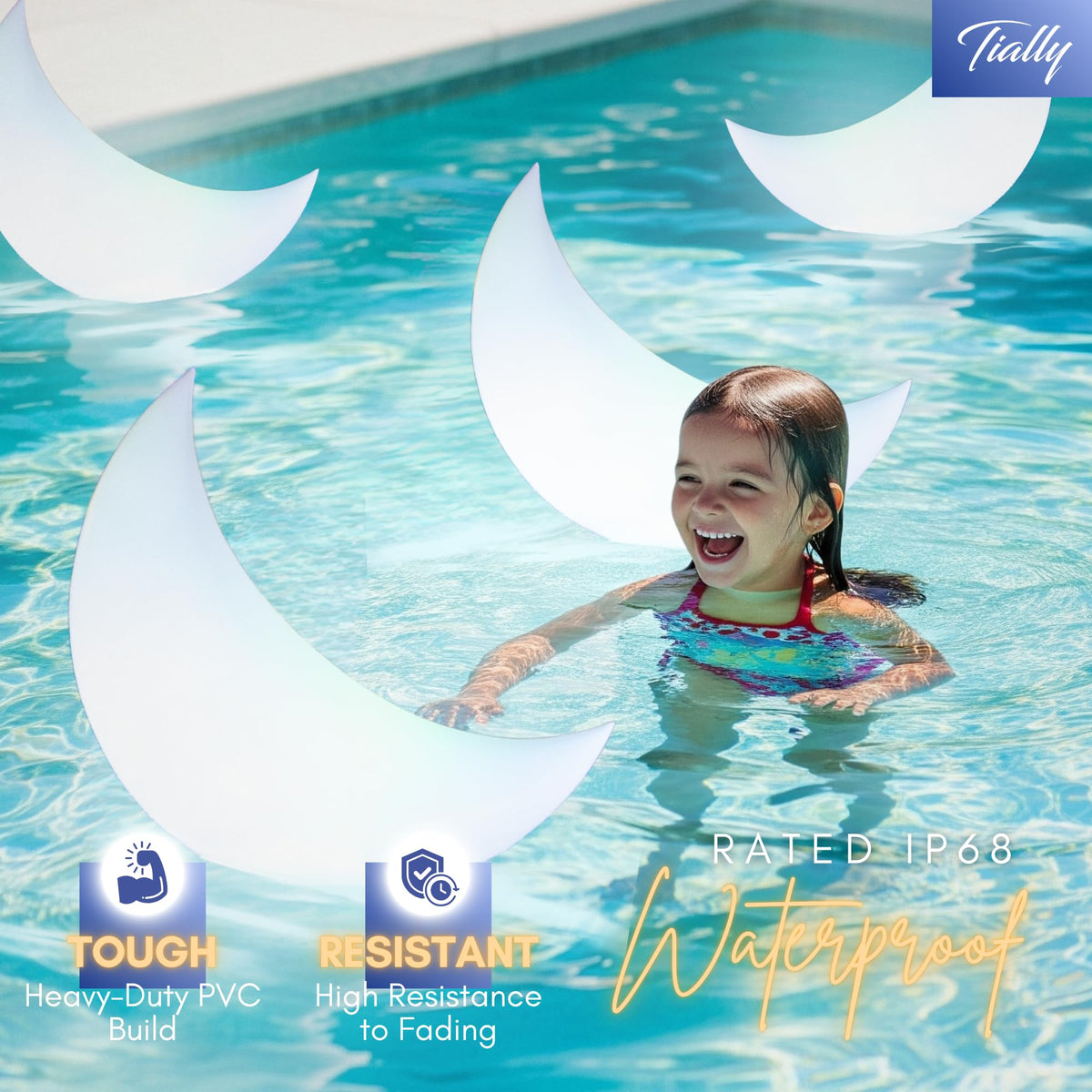 TIALLY two-pack floating lights ready to elevate pool evenings