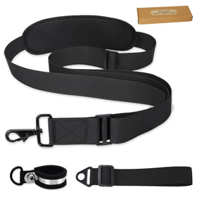 TIANAO long trimmer strap overview for reduced fatigue during yard work.