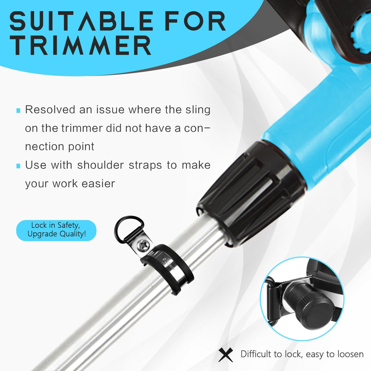 TIANAO strap length adjustment in action to a 116 cm range.