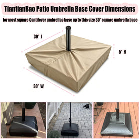 TiantianBao base cover with windproof design stays secure on breezy days.