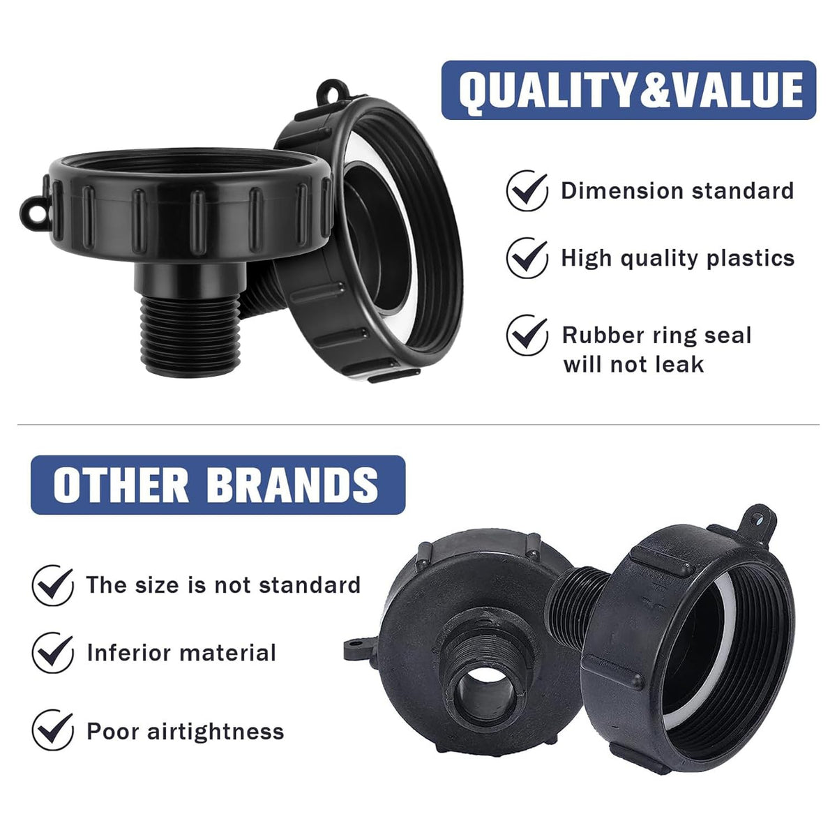 TianTianUp designed for hassle-free installation with rigid or flexible piping.