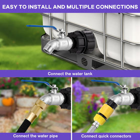 Easy twist installation with no tools required for quick setup.