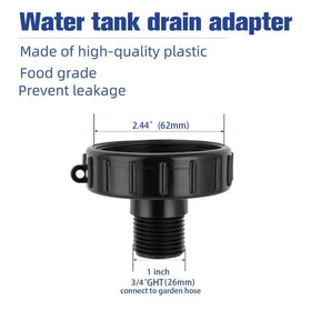 TianTianUp leak-proof seal minimizes drips thanks to integrated rubber gasket.