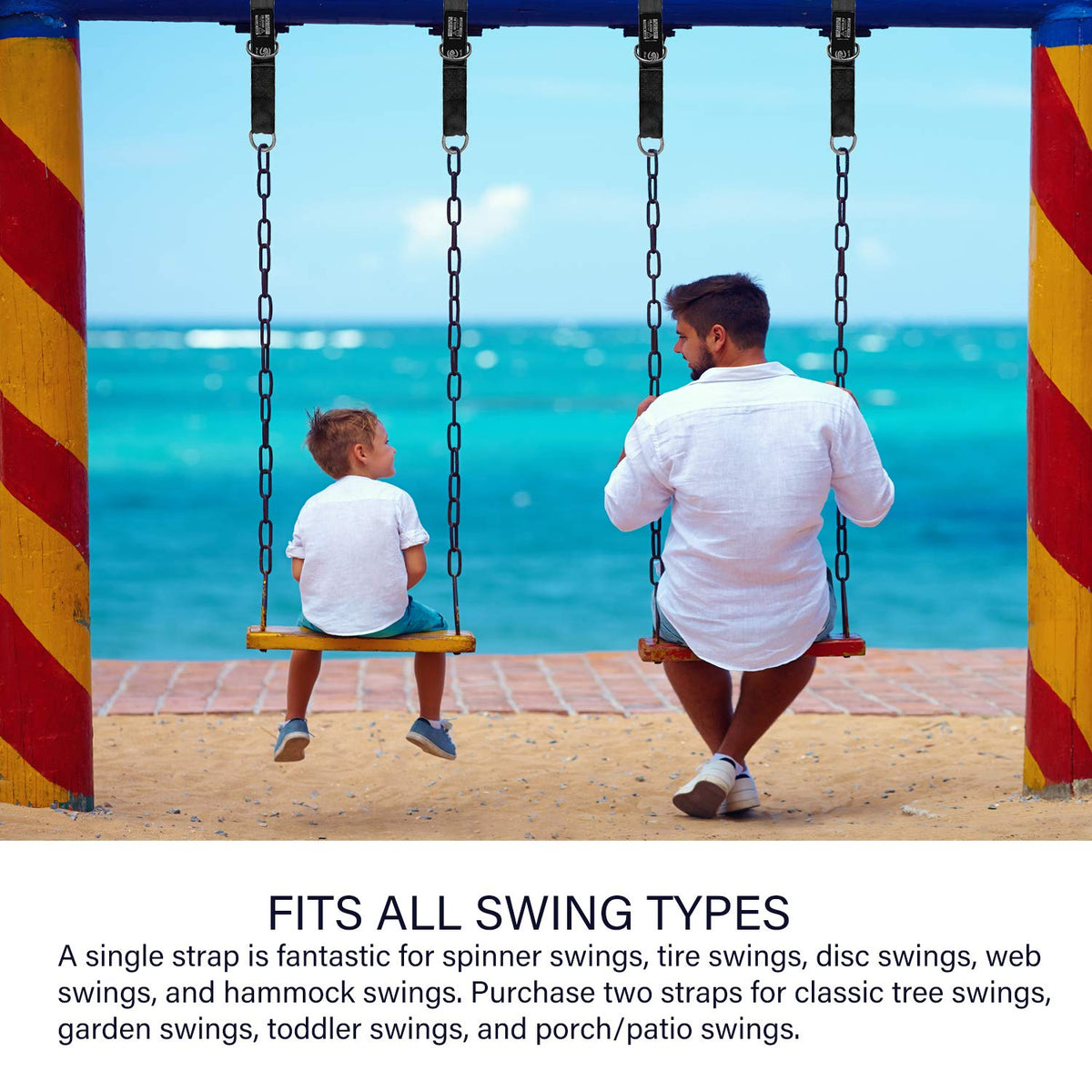 TianXi all-weather polyester straps withstand sun and rain.
