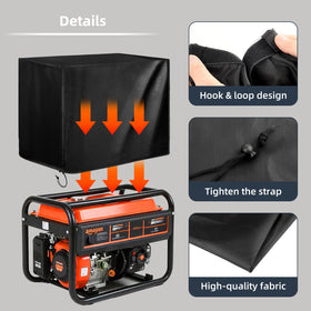 TIAOFY generator cover with buckle closures offers easy on/off without tools