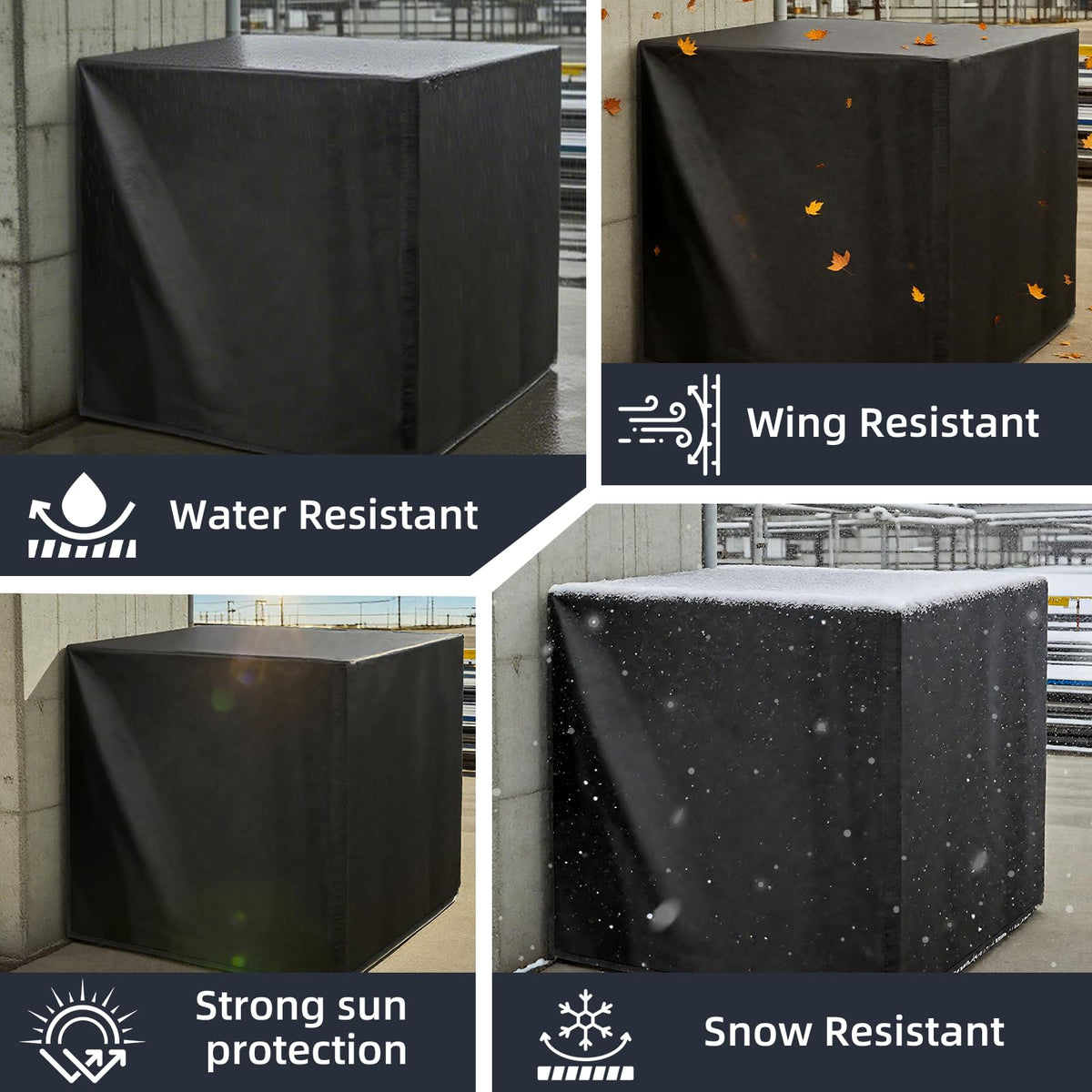 TIAOFY universal generator cover fits various models and sizes for versatile use