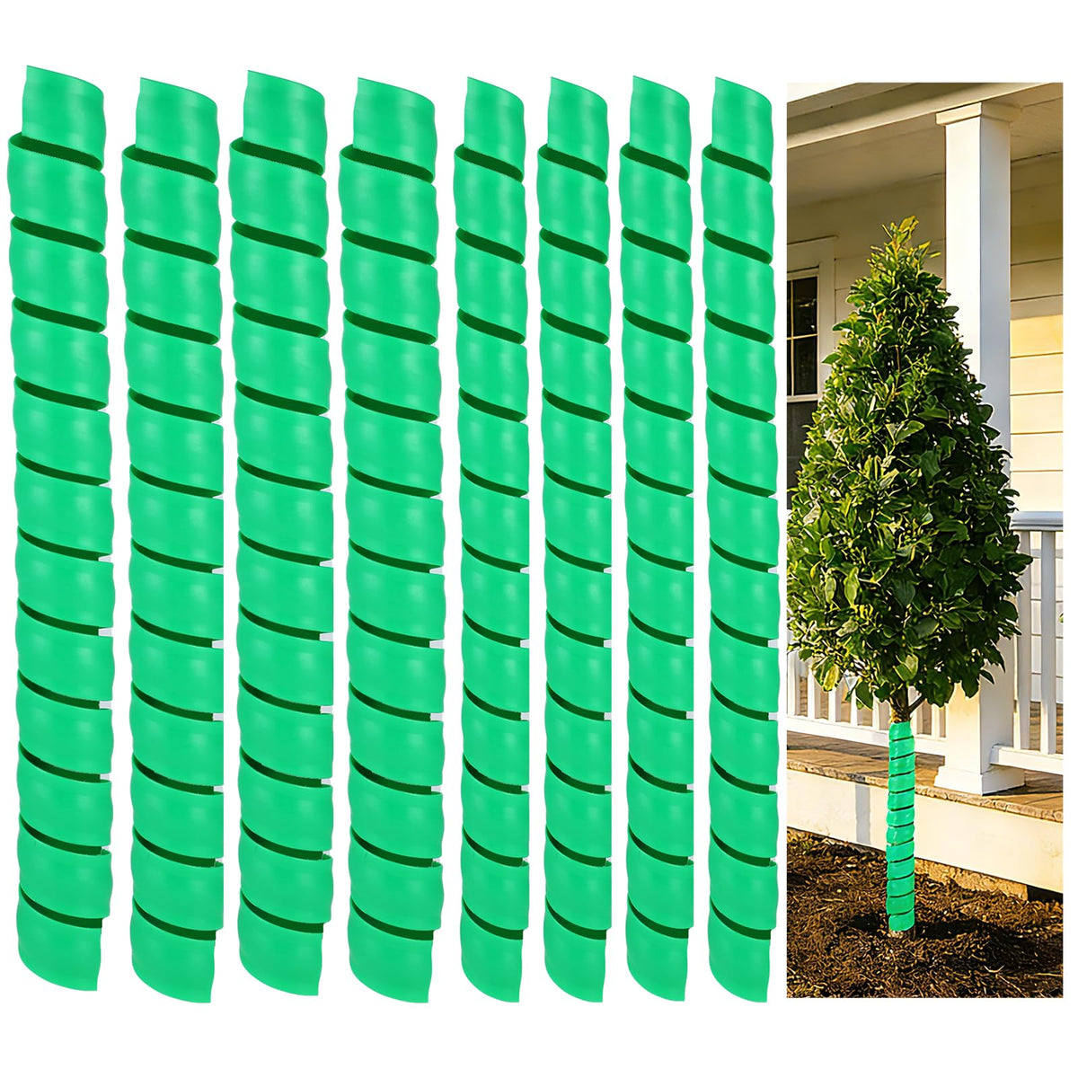 tiaotyu spiral tree trunk protector box view for easy planning and purchase