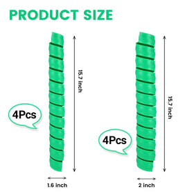 tiaotyu spiral tree trunk protector outdoors demonstrates weather resistance