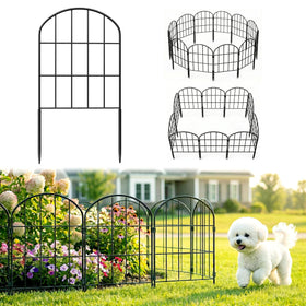 Ticanros decorative garden fence panel ready for easy setup and yard display