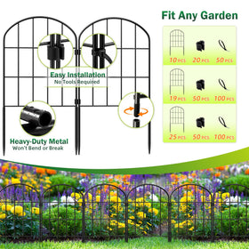 Ticanros rustproof metal edging stays steadfast against weather for outdoor decor