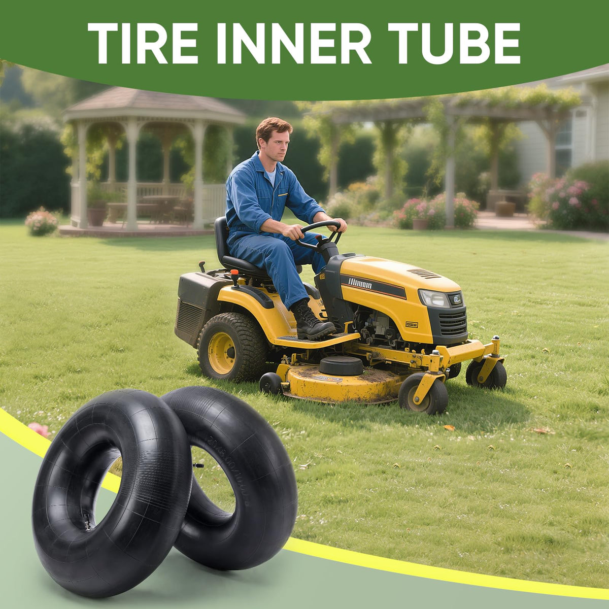 TICONN 8-inch rims and 20-inch tires replacement option.