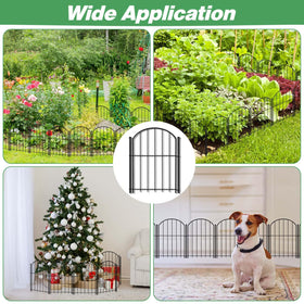 Tidponra pet-friendly garden fence helping keep small animals within a designated area