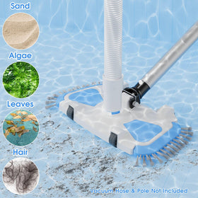 Tidymister enhanced pool vac head vinyl construction for durability