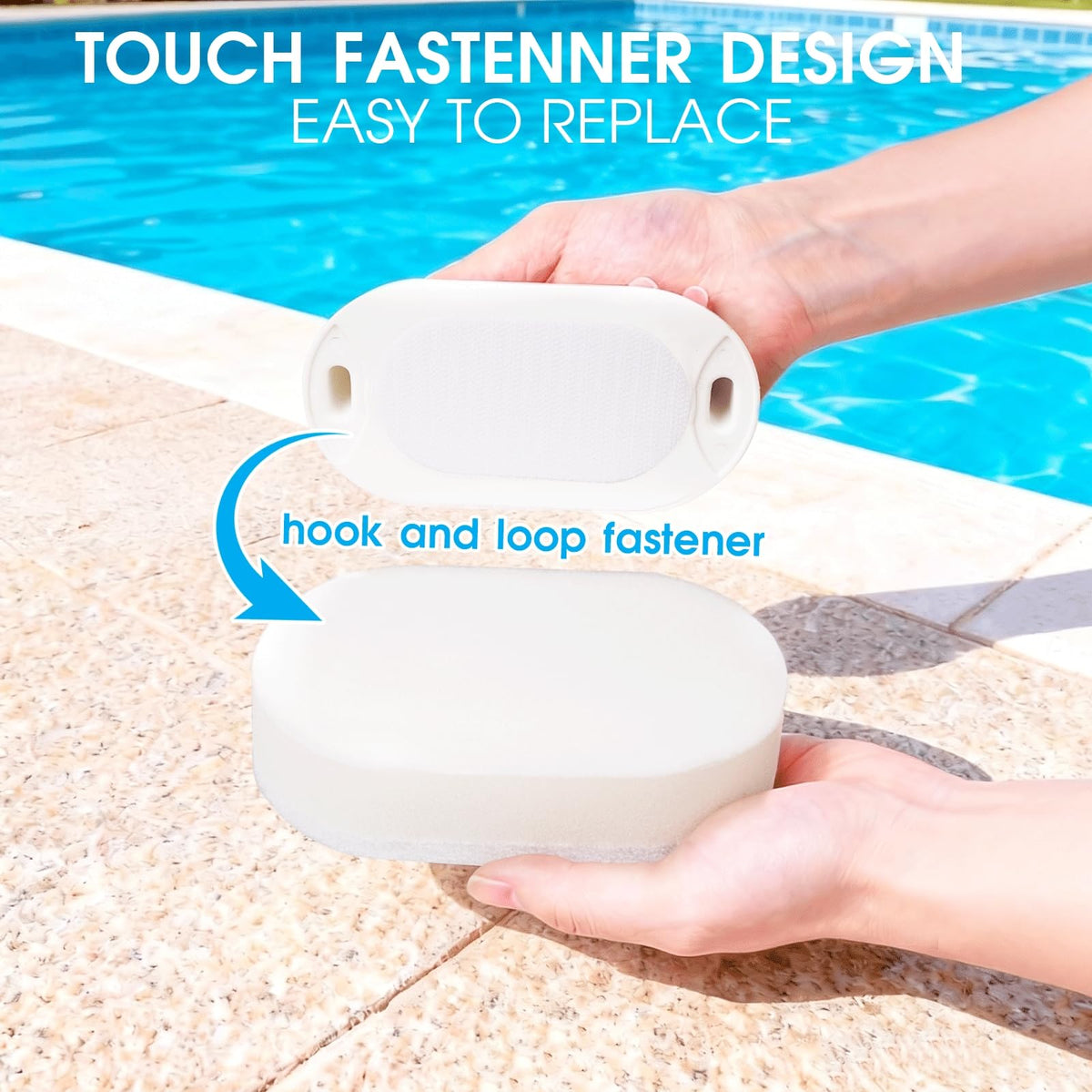 TidyMister non-scratch pad cleans acrylic and vinyl safely, preserving finishes.