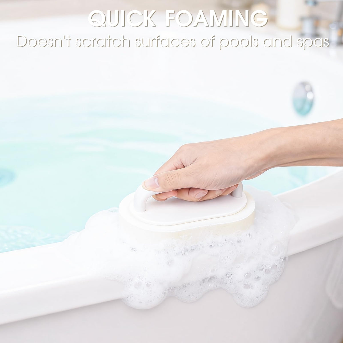 TidyMister replaceable pads two-pack for long-lasting spa and pool maintenance.