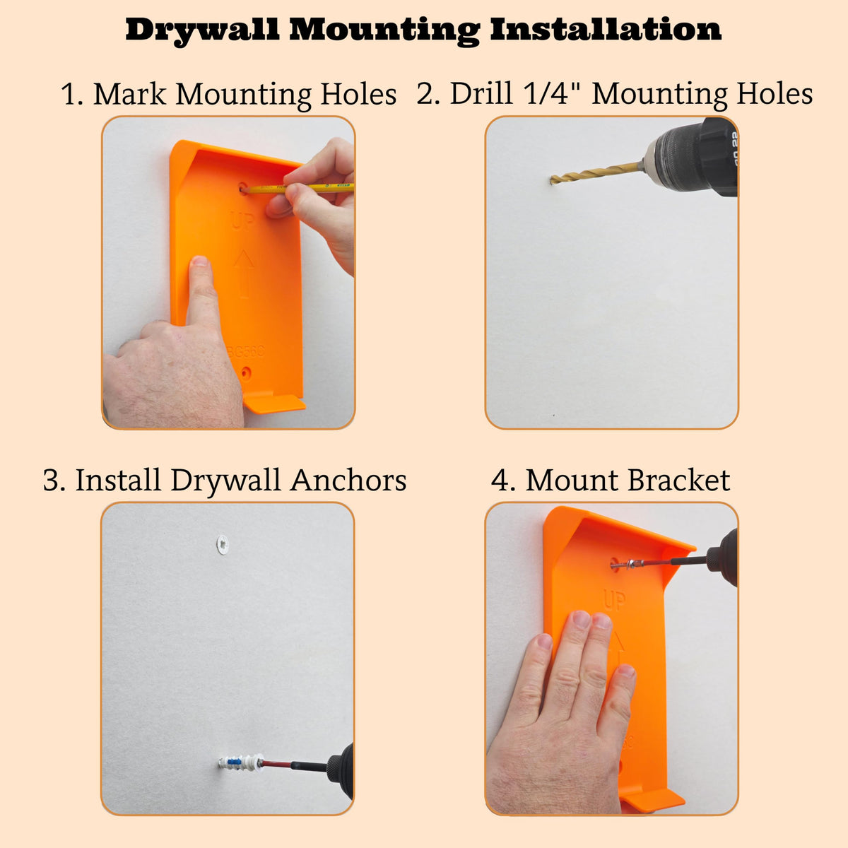 TidyMount BG86C space-saving wall-mount enables easy access.