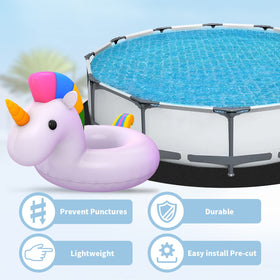 TIEBOLA easy installation pool liner pad trims to fit any pool shape