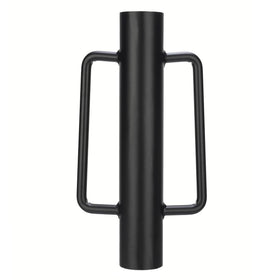 TIEJIAN fence post driver with 12lb weight in action for clean post setting