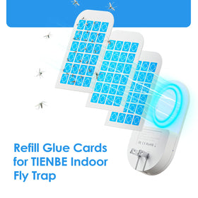 TIENBE pack of 6 long-lasting glue cards offers extended coverage.
