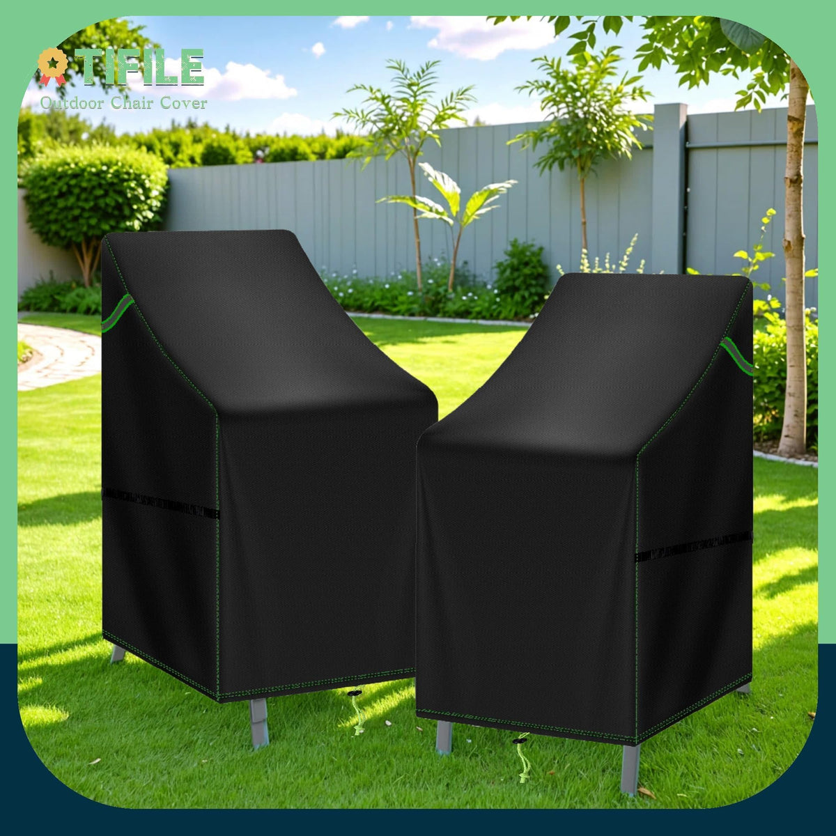TIFILE patio chair covers maintain a like-new appearance