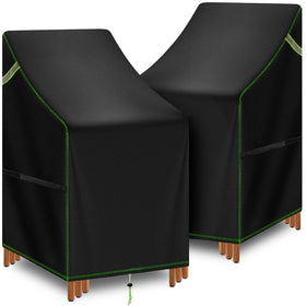 TIFILE stackable patio chair covers protect stacked chairs outdoors
