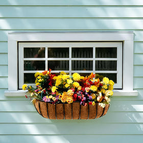 TigeJoy two-piece 36-inch liners provide secure support for hanging baskets