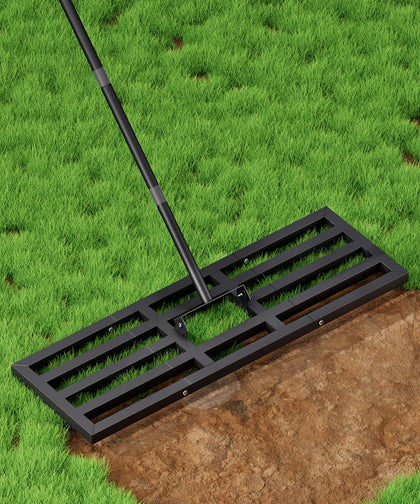 Tigerden lawn leveling rake 44x10 head for even soil distribution