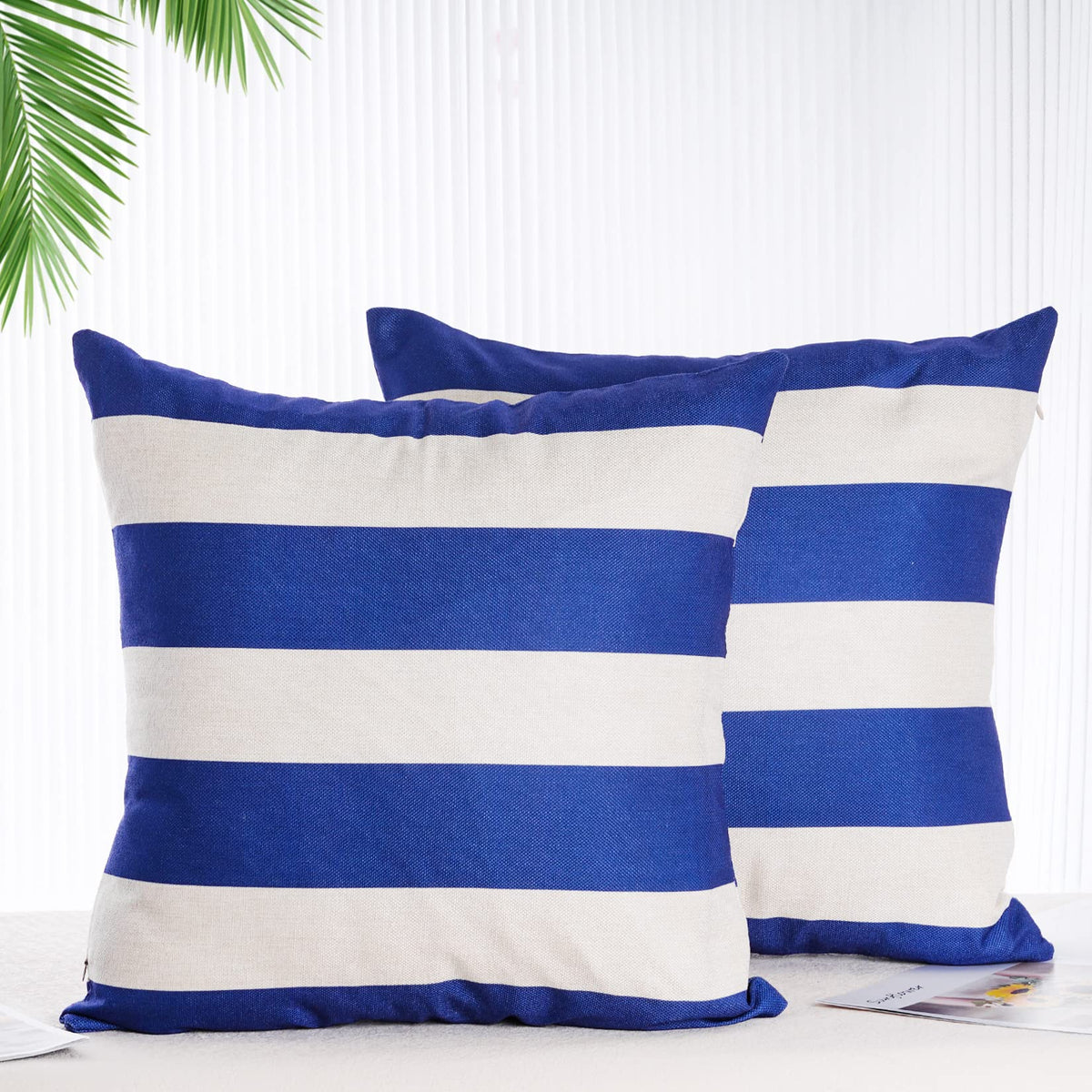 Tiggell durable fade-resistant fabric preserves vibrant stripes over time.