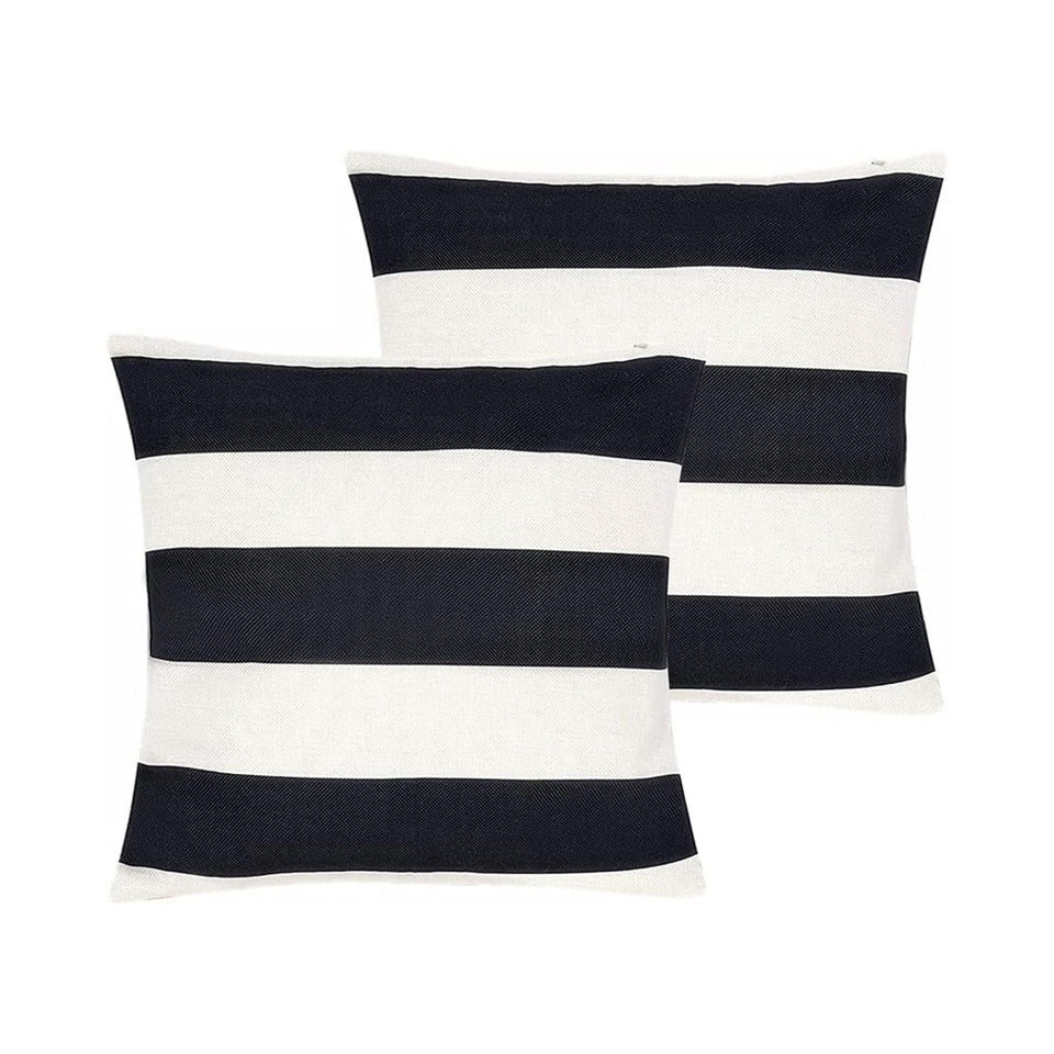 Tiggell waterproof striped pillow cover beads water for outdoor furniture.