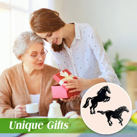 TIGGSY outdoor decor horse stake guides walkways with charm.