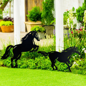 TIGGSY patio garden stake installed for lasting curb appeal.