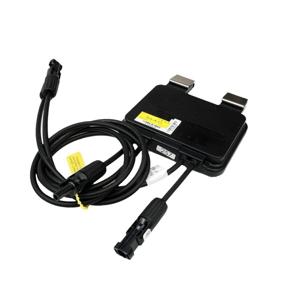Tigo TS4-A-O rapid shutdown unit enabling safe solar disconnect in a system layout