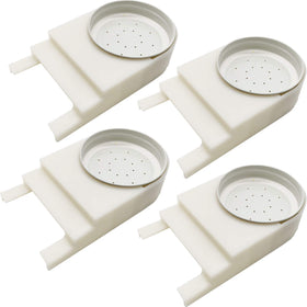 TIHOOD beehive entrance feeder 4-pack ready for field use with simple refills.