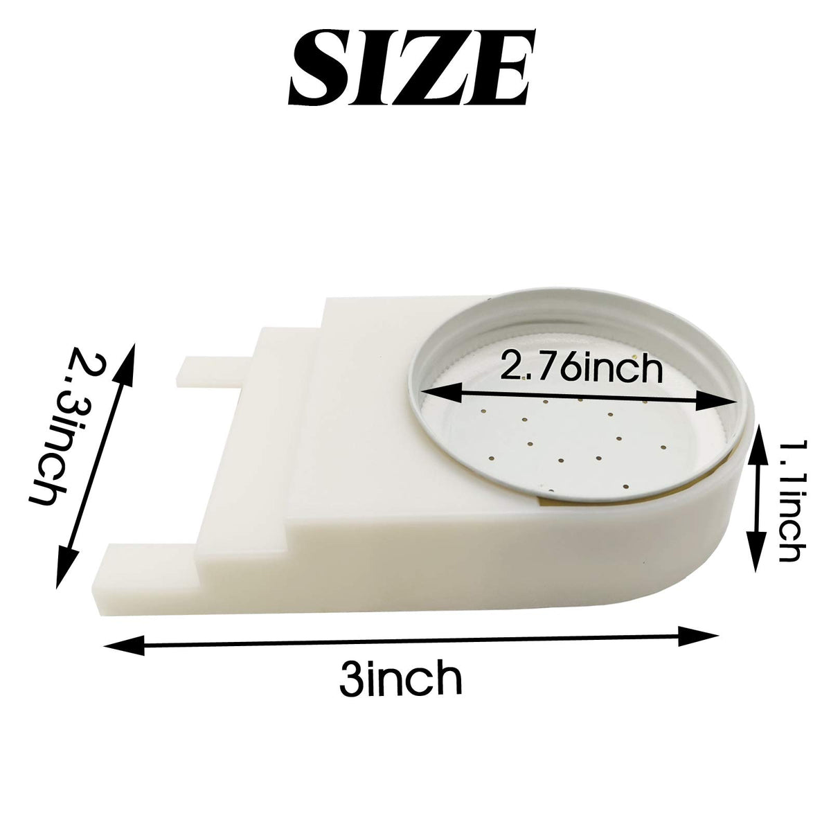TIHOOD feeder with lids enables secure sealing and drip-free operation.