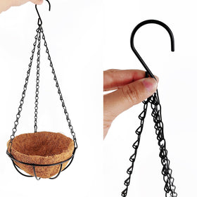 TIHOOD hanging chains and hooks for quick, tool-free installation.